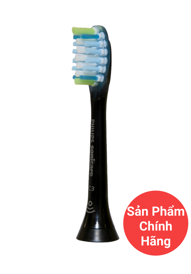 Đầu bàn chải điện Philips Sonicare C3 - Black