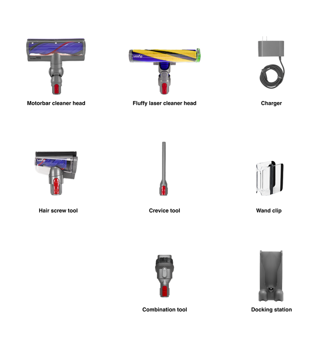 Máy Hút Bụi Không Dây Dyson V12 Detect Slim Absolute