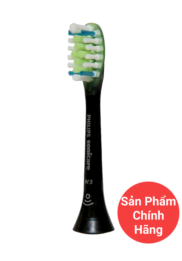 Đầu bàn chải điện Philips Sonicare W3 - Black