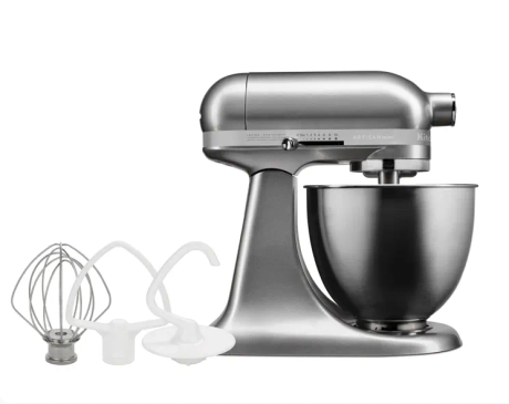 Máy Trộn KItchenaid Artisan Tilt-Head Mini Stand Mixer KSM3311 - Contour Silver Gloss